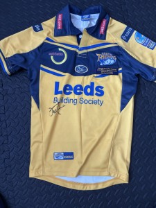 Match Worn Danny McGuire Leeds Rhinos World Club Challenge Rugby League Shirt for sale on Ebay