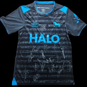 Ipswich Town Fc 2025/26 Squad Signed Football Third Shirt Autograph COA & PROOF for sale on Ebay