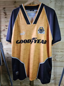 Rare Original Wolverhampton Wanderers Wolves 1996/1998 Home Shirt M PUMA VGC for sale on Ebay