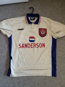 96-97 Southampton FC Third Away Shirt XL for sale on Ebay