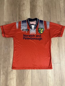 Original Authentic Norwich City 96/97 Away Shirt Medium M for sale on Ebay