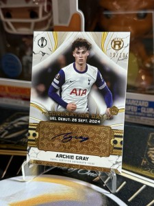 2025 Topps Reverence Coronation Day Auto  /10 Archie Gray  Tottenham 📈 for sale on Ebay