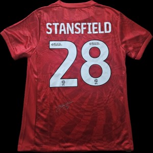 Jay Stansfield Birmingham City Fc 2025/26 Third Shirt Autograph COA for sale on Ebay