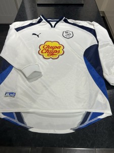 Vintage Sheffield Wednesday Away Top 2000/01 for sale on Ebay