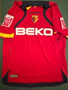 2007/08 Match-Worn Watford FC Marlon King Away Shirt - Known Game for sale on Ebay