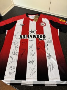 Brentford Home Jersey 24/25 Signed with Club Authenticity Certificate. for sale on Ebay
