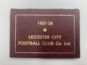 Very Rare 1957/58 Colin Appleton Leicester City Players Season Ticket Club Pass. for sale on Ebay
