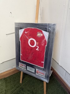 Arsenal invincibles Hand signed shirt With COA for sale on Ebay