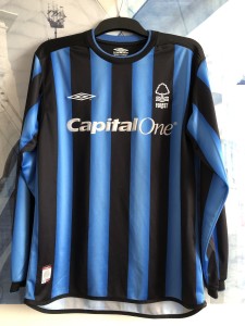 Very Rare Nottingham Forest Away Shirt With Long Sleeves 2003-05 for sale on Ebay