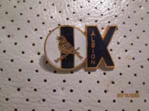 Football Club WEST BROMWICH ALBION  OK badge # A 1 Maker Coffer Northampton for sale on Ebay