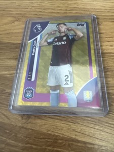 Topps prem 26 MATTY CASH 1/1 FOIL FRACTOR ASTON VILLA RAREST CARD MINT CONDITION for sale on Ebay