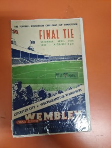 F.A Cup Final 1949 Programme Leicester Vs Wolverhampton Wanderers for sale on Ebay