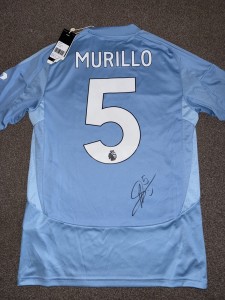 SIGNED OFFICIAL NOTTINGHAM FOREST SHIRT MURLLIO 24/25 PROOF BRAZIL   for sale on Ebay