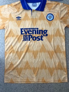 Leeds Utd 1991-92 Away Shirt Gary Speed . Mint Cond. Size Medium. Never. Worn for sale on Ebay