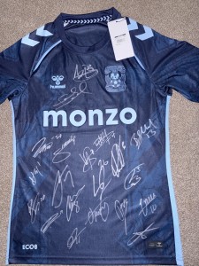 SIGNED OFFICIAL COVENTRY CITY SHIRT 25/26 CCFC FRANK  LAMPARD  PROOF  for sale on Ebay