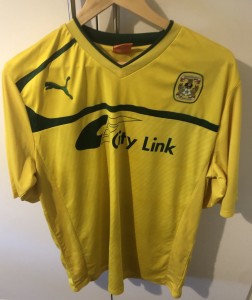 Coventry City 2014/15 3rd shirt Brazil XXL for sale on Ebay