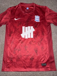 SIGNED BIRMINGHAM CITY SHIRT 25/26 BLUES BCFC JAY STANSFIELD PROOF  for sale on Ebay