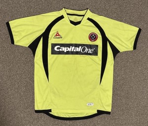 Sheffield United 2007/08 Away Shirt, Medium, BEATTIE #6, SEE DESCRIPTION for sale on Ebay