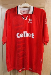 Vintage Middlesbrough Home Shirt. XL. Errea for sale on Ebay