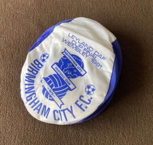 1991 BIRMINGHAM CITY Leyland Daf Cup Final SOUVENIR FLAT CAP_FREE POSTAGE for sale on Ebay