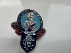 GLASGOW RANGERS FC 2012 ERSKINE PIN BADGE for sale on Ebay