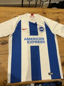 Brighton and Hove Albion 2018 Home Football Shirt for sale on Ebay