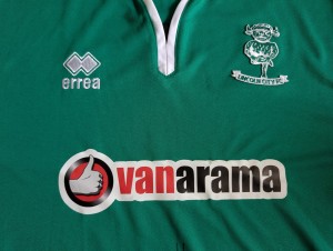 Lincoln City Signed Shirt Sean Raggett FA cup for sale on Ebay