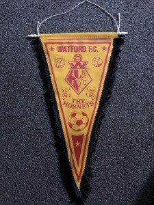 Watford FC Pennant for sale on Ebay