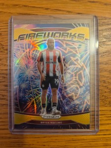 Panini Prizm EPL 24/25 Bryan Mbeumo Fireworks /10 Brentford for sale on Ebay