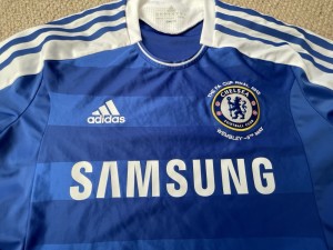 Adidas Rare Chelsea Player Issue FA Cup Final Shirt 2012 for sale on Ebay