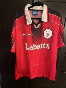 Original Nottingham Forest 1994/1995/1996 Home Football Shirt Umbro Men’s Large for sale on Ebay