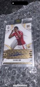Topps Reverence 2025 Chido Obi Rookie  Manchester United /10 for sale on Ebay