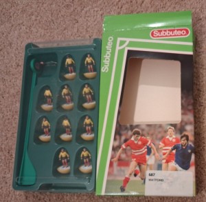 Subbuteo 687 Watford Team for sale on Ebay