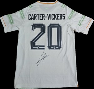 Signed Cameron Carter - Vickers Celtic 2025/26 Third Shirt Celtic PROOF & COA for sale on Ebay