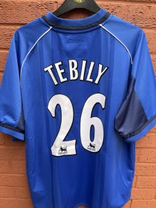 Birmingham City Football Shirt Tebily NO RESERVE! for sale on Ebay