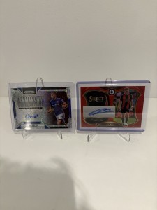 Premier League Auto Bundle Max Aarons Bournemouth Liam Delap Ipswich Chelsea for sale on Ebay