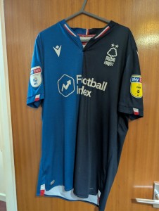 Nottingham Forest FC 2019/2020 Away Football Shirt Jersey XL Macron for sale on Ebay