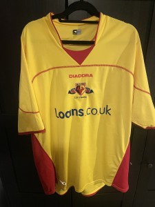WATFORD 2006/2007 HOME FOOTBALL SHIRT DIADORA VINTAGE JERSEY SIZE XXL ADULT for sale on Ebay