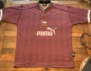 Original Rare Derby County 1996-97 away football shirt Puma 90s MEDIUM ADULT for sale on Ebay
