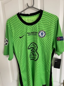 Nike Chelsea Player Issue Keeper Shirt Champs Lge Porto Final 21 Size X-Large for sale on Ebay