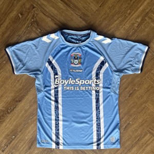 Coventry City FC Football Shirt Home Kit 2022/23 Size M Medium Hummel PUSB SBA for sale on Ebay