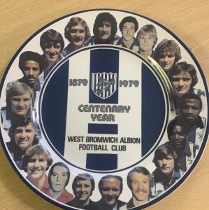 West Bromwich Albion, centenary china plates 1979 for sale on Ebay