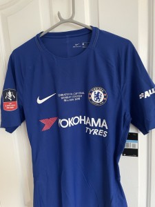 Nike Chelsea Player Issue Aeroswift Fa Cup Final 2018 Home Shirt Size Med for sale on Ebay