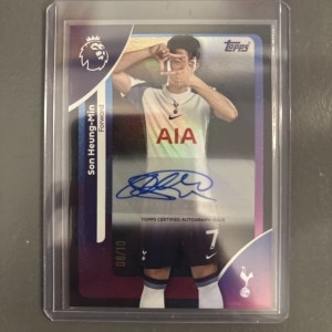 Heung Min Son Tottenham 8/10 Auto Topps RARE Football Card Premier League 25/26 for sale on Ebay