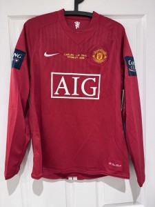 Nike Manchester United Home LS M Carling Cup 09 C Ronaldo BNWT for sale on Ebay