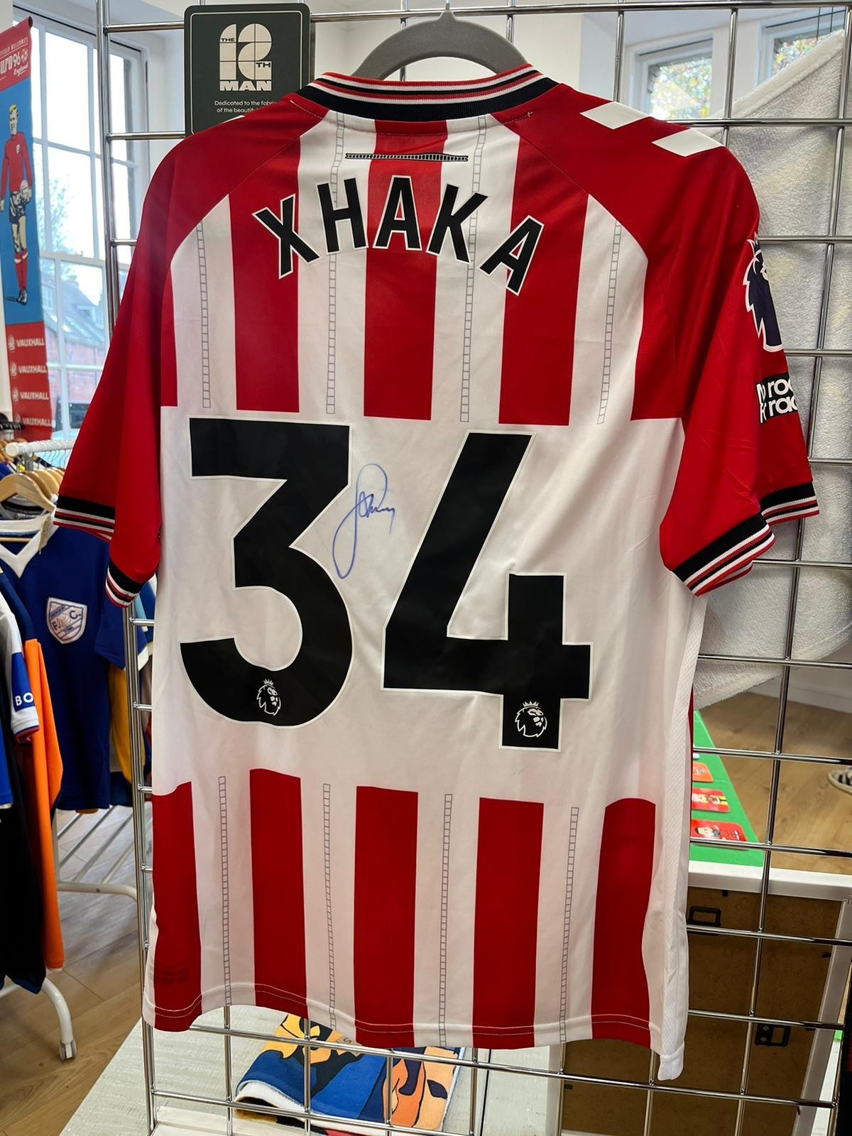Signed Granit Xhaka Sunderland Match Shirt- Raising Money For Charity for sale on Ebay