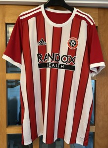 Sheffield United Adidas Home Shirt 2021/22, Size XL In Very Good Condition for sale on Ebay