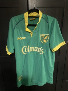  1997-99 Norwich City Away Shirt Mens Medium for sale on Ebay
