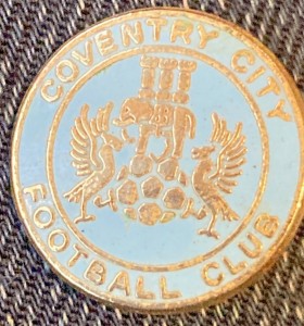 Coventry City Football Club - Pin Badge 1.5cm for sale on Ebay