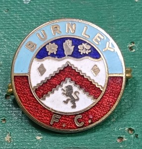 RARE England Burnley FC Football Club Enamel Pin Badge for sale on Ebay
